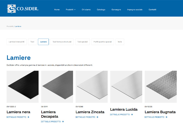 sito di Co.Sider Srl